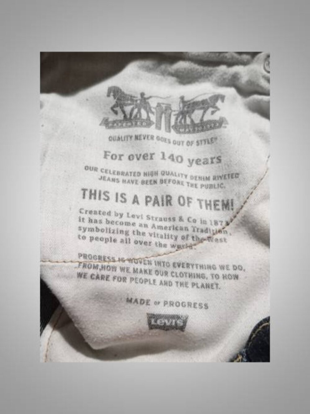 Levi's 541 Men's jeans 36 32 - Picture 7 of 8